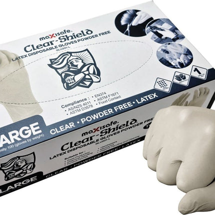 Latex Disposable Gloves, Unpowdered