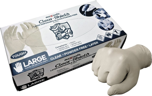 Latex Disposable Gloves, Unpowdered