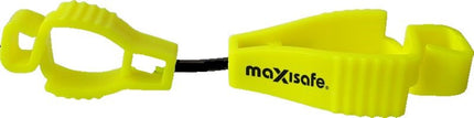 Maxisafe Croc Grip Glove Clip - Yellow - MADE IN AUSTRALIA - MOQ 20