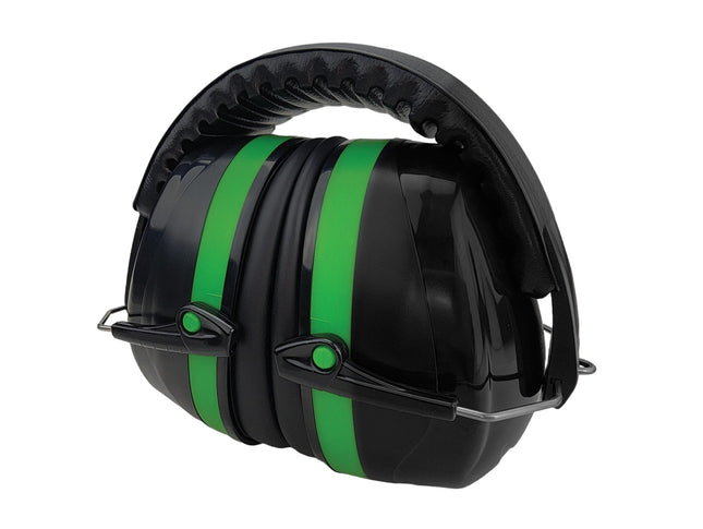 Maxisafe Folding Earmuff – Class 5 – Green