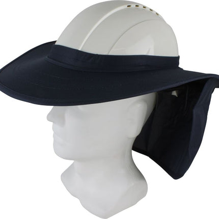 Maxisafe Hat Brim with Neck Flap - Green