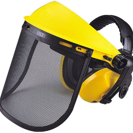 Maxisafe Mesh Visor & Earmuff Combo
