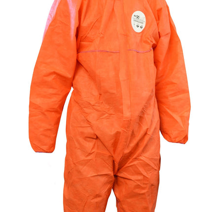 Chemguard SMS disposable coveralls - orange