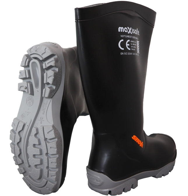 Maxisafe 'Shova' Non-Safety Gumboots - Black