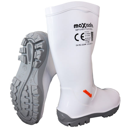Maxisafe 'Shova' Non-Safety Gumboots - White