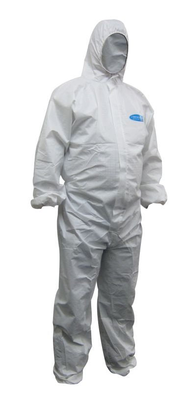 Koolguard Laminated disposable coveralls - white