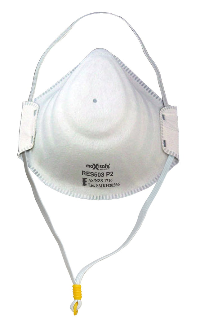 Maxisafe Moulded P2 respirator, box of 20