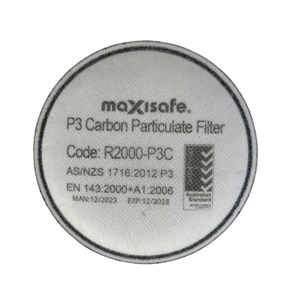 Maxiguard P3 Carbon Particulate Filter (pink) - pack of 1 pair
