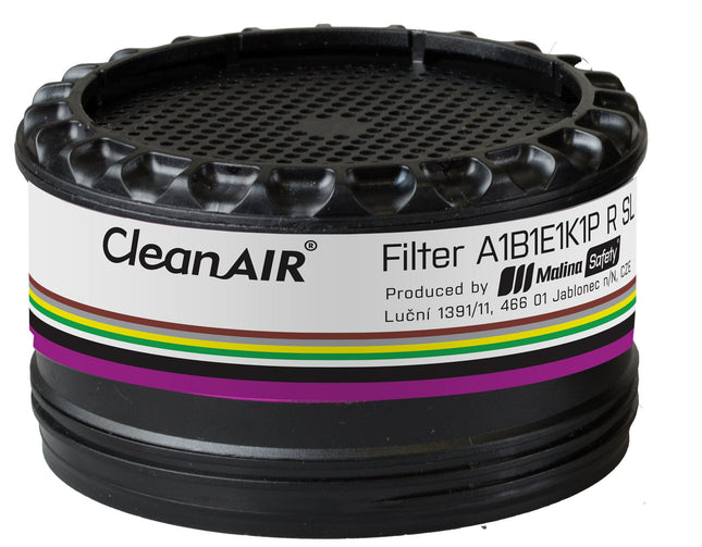 Set of combined filters ABEK1 P3 combined filters to suit AerGO PAPR unit