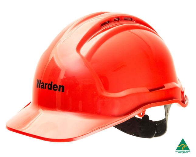 Tuffgard Hard Hat Warden Hat - Red