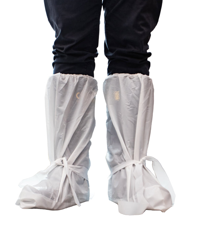 Waterproof CPE Boot Cover - pack of 25 pairs