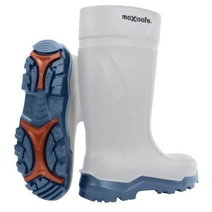 XtremeGrip White Polyurethane Gumboots
